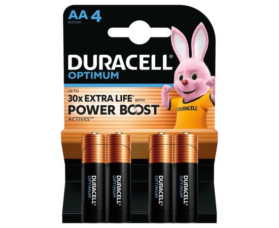 Батарейка Duracell AA Optimum LR06 * 4 (5015595)