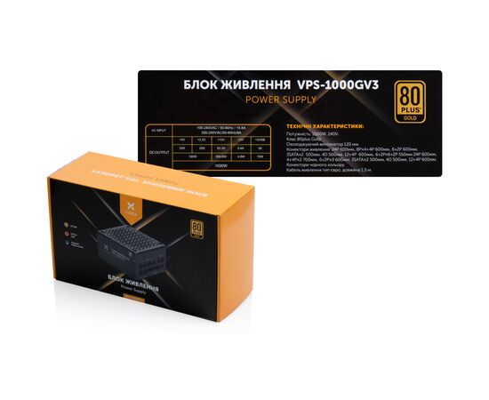 Блок питания Vinga 1000W (VPS-1000GV3), изображение 7 Блок питания Vinga 1000W (VPS-1000GV3), изображение 7