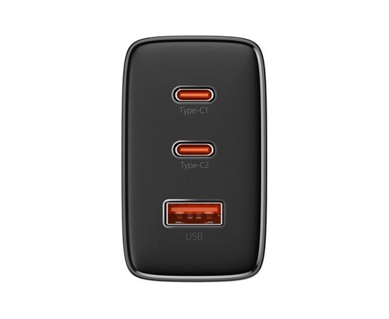 Зарядний пристрій Baseus Cube Pro Fast Charger 2C+U 65W black (P10152301113-00), зображення 3 Зарядний пристрій Baseus Cube Pro Fast Charger 2C+U 65W black (P10152301113-00), зображення 3