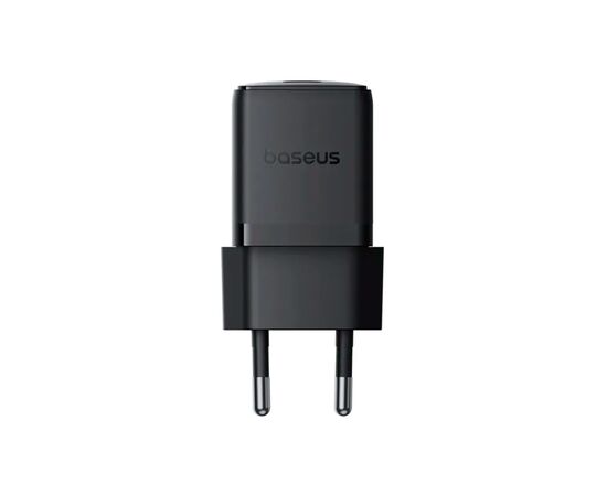 Зарядний пристрій Baseus Palm Fast Charger 1C 20W + Cable 1.0m Type-C 60W black (P10111602113-01), зображення 3 Зарядний пристрій Baseus Palm Fast Charger 1C 20W + Cable 1.0m Type-C 60W black (P10111602113-01), зображення 3