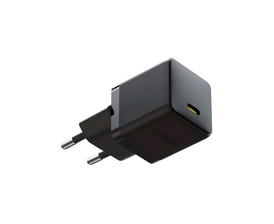 Зарядний пристрій Baseus Palm Fast Charger 1C 20W + Cable 1.0m Type-C 60W black (P10111602113-01), зображення 4 Зарядний пристрій Baseus Palm Fast Charger 1C 20W + Cable 1.0m Type-C 60W black (P10111602113-01), зображення 4