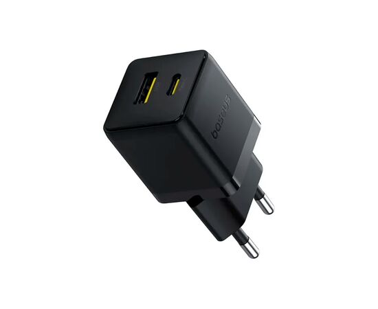 Зарядний пристрій Baseus Palm Fast Charger C+U 20W black (P10111608113-00)