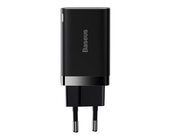 Зарядное устройство Baseus Super Si Pro Quick Charger C+U 30W black (CCSUPP-E01), изображение 3 Зарядное устройство Baseus Super Si Pro Quick Charger C+U 30W black (CCSUPP-E01), изображение 3