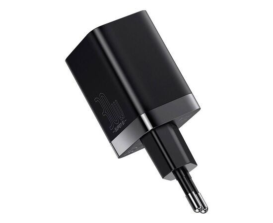 Зарядное устройство Baseus Super Si Pro Quick Charger C+U 30W black (CCSUPP-E01), изображение 4 Зарядное устройство Baseus Super Si Pro Quick Charger C+U 30W black (CCSUPP-E01), изображение 4