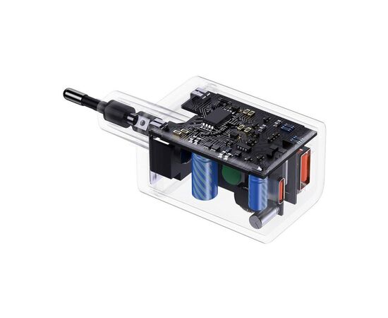 Зарядное устройство Baseus Super Si Pro Quick Charger C+U 30W black (CCSUPP-E01), изображение 9 Зарядное устройство Baseus Super Si Pro Quick Charger C+U 30W black (CCSUPP-E01), изображение 9