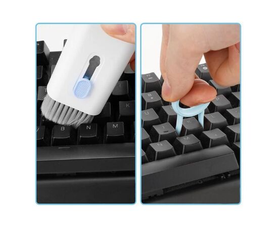 Универсальный чистящий набор Gembird portable cleaning kit, 7-in-1 (CK-LCD-07), изображение 3 Универсальный чистящий набор Gembird portable cleaning kit, 7-in-1 (CK-LCD-07), изображение 3