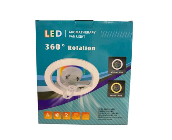 Вентилятор XoKo LED RGB Fan Light 100 Aroma (XK-FL-100RGB), изображение 7 Вентилятор XoKo LED RGB Fan Light 100 Aroma (XK-FL-100RGB), изображение 7