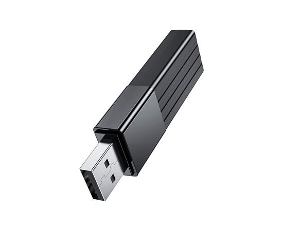 Считыватель флеш-карт HOCO USB3.0 to microSD, microSDHC, microSDXC, SD, SDHC, SDXC, HB20 Black (6931474735218), изображение 3 Считыватель флеш-карт HOCO USB3.0 to microSD, microSDHC, microSDXC, SD, SDHC, SDXC, HB20 Black (6931474735218), изображение 3