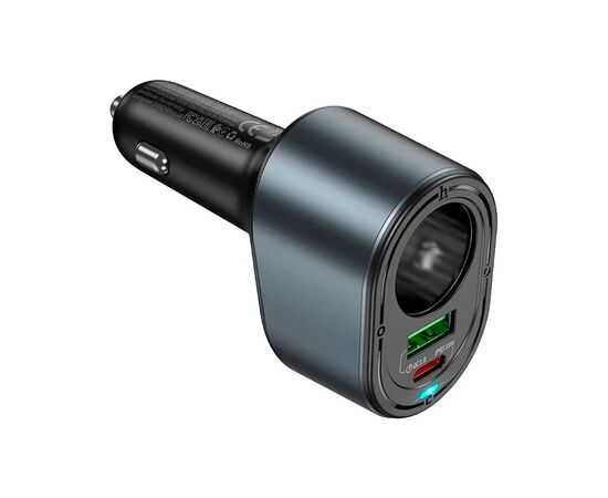 Зарядное устройство HOCO HOCO Z56 Friend USB-C PD35W + USB QC3.0 Black (6942007633031), изображение 3 Зарядное устройство HOCO HOCO Z56 Friend USB-C PD35W + USB QC3.0 Black (6942007633031), изображение 3