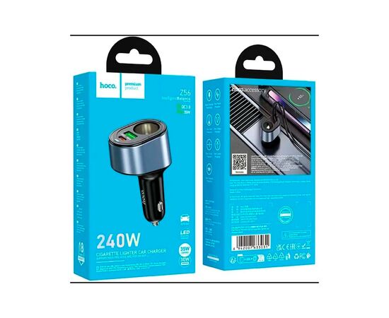 Зарядное устройство HOCO HOCO Z56 Friend USB-C PD35W + USB QC3.0 Black (6942007633031), изображение 5 Зарядное устройство HOCO HOCO Z56 Friend USB-C PD35W + USB QC3.0 Black (6942007633031), изображение 5