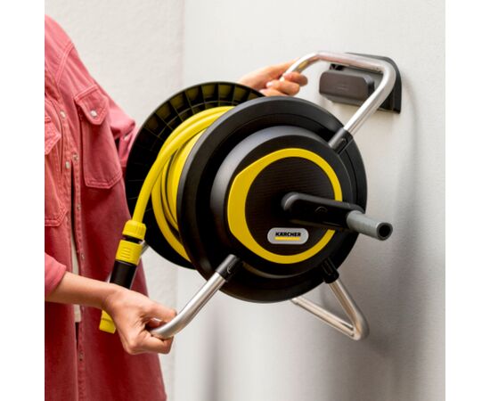 Тележка для шланга Karcher HR 3 40м, 1/2" 30м, 5/8" 25м 3/4" (2.645-371.0), изображение 3 Тележка для шланга Karcher HR 3 40м, 1/2" 30м, 5/8" 25м 3/4" (2.645-371.0), изображение 3