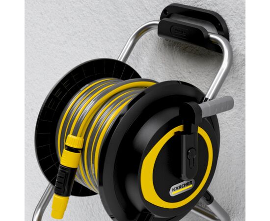 Тележка для шланга Karcher HR 3 40м, 1/2" 30м, 5/8" 25м 3/4" (2.645-371.0), изображение 5 Тележка для шланга Karcher HR 3 40м, 1/2" 30м, 5/8" 25м 3/4" (2.645-371.0), изображение 5