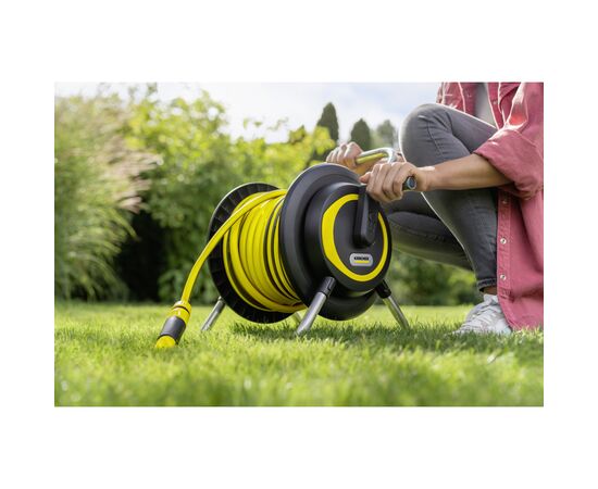 Тележка для шланга Karcher HR 3 40м, 1/2" 30м, 5/8" 25м 3/4" (2.645-371.0), изображение 6 Тележка для шланга Karcher HR 3 40м, 1/2" 30м, 5/8" 25м 3/4" (2.645-371.0), изображение 6