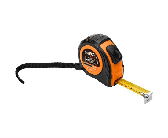 Рулетка Neo Tools 5мx19мм, с фиксатором сматывания (67-222)