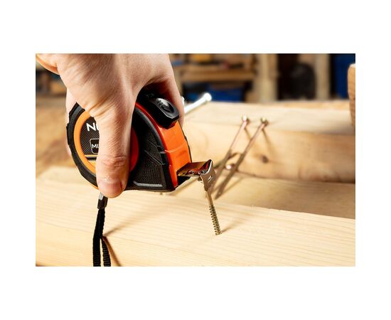 Рулетка Neo Tools 5мx25мм, с фиксатором сматывания (67-223), изображение 2 Рулетка Neo Tools 5мx25мм, с фиксатором сматывания (67-223), изображение 2