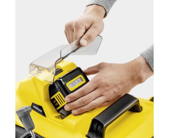 Газонокосилка Karcher LMO 3-18 Battery 18V, 34см, 25-60мм (без АКБ и ЗУ) (1.445-410.0), изображение 4 Газонокосилка Karcher LMO 3-18 Battery 18V, 34см, 25-60мм (без АКБ и ЗУ) (1.445-410.0), изображение 4