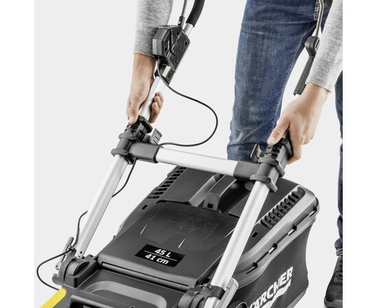 Газонокосилка Karcher LMO 5-18 Dual 18V, 41см, 25-70мм (без АКБ и ЗУ) (1.445-430.0), изображение 3 Газонокосилка Karcher LMO 5-18 Dual 18V, 41см, 25-70мм (без АКБ и ЗУ) (1.445-430.0), изображение 3