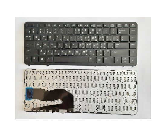 Клавиатура ноутбука HP EliteBook 840 G1/G2, 850 G1/G2 черная с черной UA (A46123)