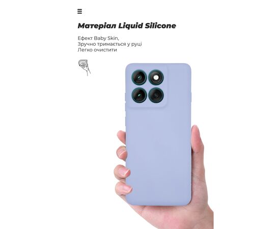 Чохол до мобільного телефона Armorstandart Motorola Edge 60 Pro 5G Camera cover Lavender (ARM85880), зображення 7