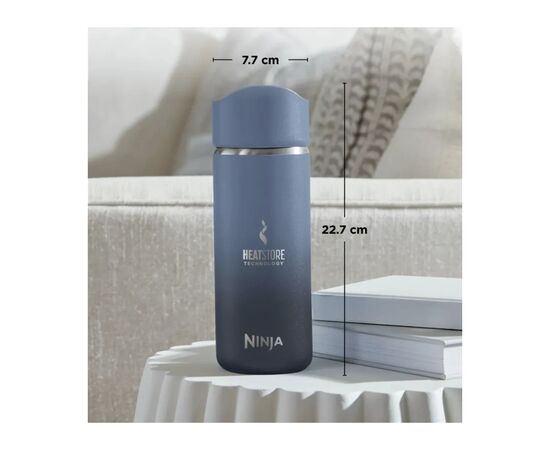 Термокружка Ninja Sip Perfect Travel Mug 400 ml Navy (DW1603EUUKNV), изображение 7 Термокружка Ninja Sip Perfect Travel Mug 400 ml Navy (DW1603EUUKNV), изображение 7