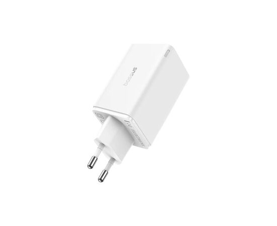 Зарядное устройство Baseus GaN6 Pro Fast Charger 2C+2U 65W + Cable 1.0m Type-C 100W white (P10162701213-00)
