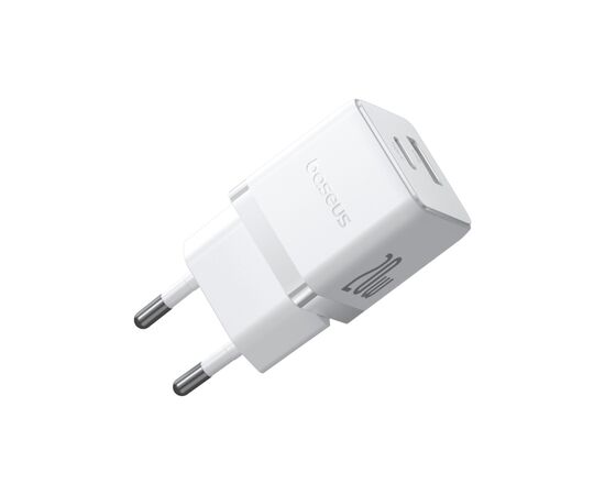 Зарядное устройство Baseus Palm Fast Charger C+U 20W moon white (P10111608213-00), изображение 4 Зарядное устройство Baseus Palm Fast Charger C+U 20W moon white (P10111608213-00), изображение 4