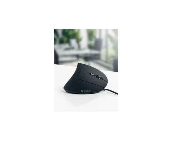 Мышка Sandberg Vertical Mouse Pro USB Black (630-14), изображение 6 Мышка Sandberg Vertical Mouse Pro USB Black (630-14), изображение 6