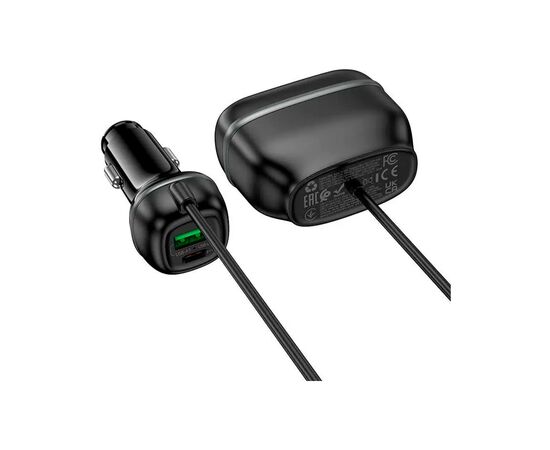 Зарядное устройство HOCO HOCO Z59A Rank 96W 2xUSB + 2xUSB Black (6942007641517), изображение 5 Зарядное устройство HOCO HOCO Z59A Rank 96W 2xUSB + 2xUSB Black (6942007641517), изображение 5