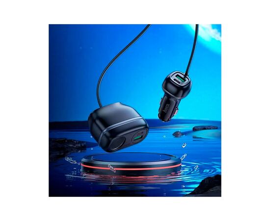 Зарядное устройство HOCO HOCO Z59A Rank 96W 2xUSB + 2xUSB Black (6942007641517), изображение 8 Зарядное устройство HOCO HOCO Z59A Rank 96W 2xUSB + 2xUSB Black (6942007641517), изображение 8