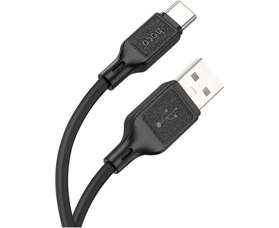 Дата кабель USB-C to USB-C 1.0m Cool silicone X90 black HOCO (6931474788443), изображение 3 Дата кабель USB-C to USB-C 1.0m Cool silicone X90 black HOCO (6931474788443), изображение 3