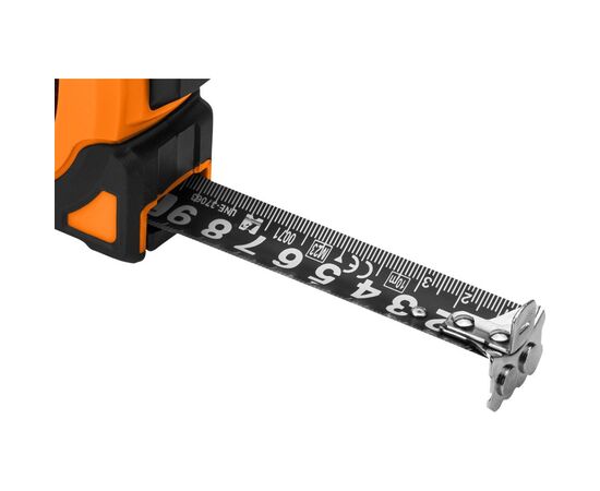 Рулетка Neo Tools Super Black, 3мx16мм, с фиксатором сматывания, магнит (67-241), изображение 7 Рулетка Neo Tools Super Black, 3мx16мм, с фиксатором сматывания, магнит (67-241), изображение 7