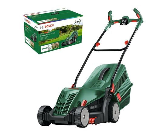 Газонокосарка Bosch UniversalRotak 34-405 1300Вт, 34см, 40л, 27-50мм, 11кг (0.600.8A6.401)
