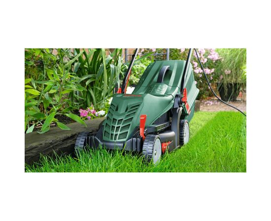 Газонокосилка Bosch UniversalRotak 37-555 1400Вт, 37см, 40л, 27-50мм, 15.5кг (0.600.8A6.501), изображение 5 Газонокосилка Bosch UniversalRotak 37-555 1400Вт, 37см, 40л, 27-50мм, 15.5кг (0.600.8A6.501), изображение 5