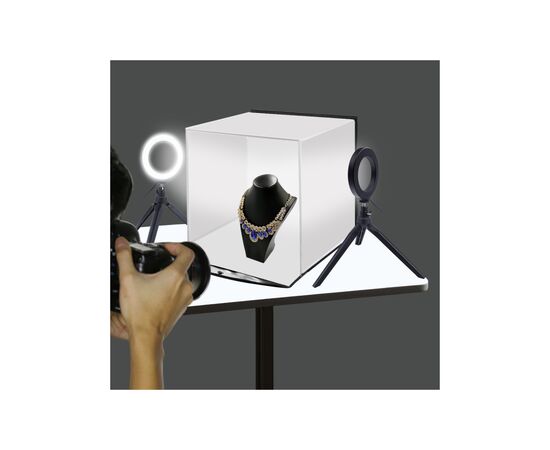 Софтбокс Puluz Софтбокс Puluz PU5130 30x30x30 см (PU5130), изображение 5 Софтбокс Puluz Софтбокс Puluz PU5130 30x30x30 см (PU5130), изображение 5