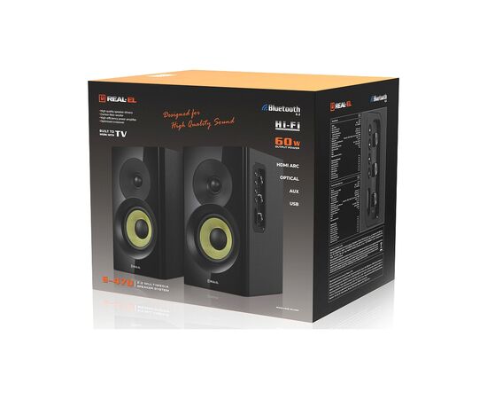 Акустическая система REAL-EL S-470 Black (EL121200018), изображение 12