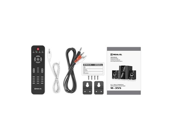 Акустическая система REAL-EL M-355 Black (EL121300015), изображение 10 Акустическая система REAL-EL M-355 Black (EL121300015), изображение 10