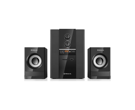 Акустическая система REAL-EL M-355 Black (EL121300015), изображение 3 Акустическая система REAL-EL M-355 Black (EL121300015), изображение 3