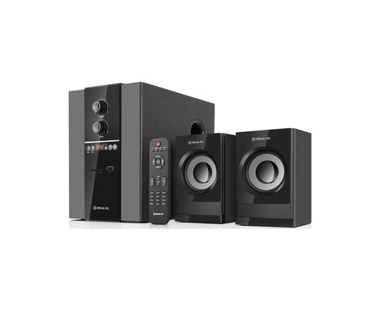Акустическая система REAL-EL M-355 Black (EL121300015), изображение 4 Акустическая система REAL-EL M-355 Black (EL121300015), изображение 4