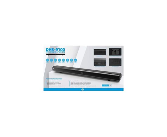 Акустическая система HP DHS-9100 RGB Black (DHS-9100), изображение 5