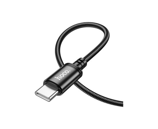 Дата кабель USB-C to USB-C 1.0m Wind 60W X89 black HOCO (6931474784384), изображение 3 Дата кабель USB-C to USB-C 1.0m Wind 60W X89 black HOCO (6931474784384), изображение 3