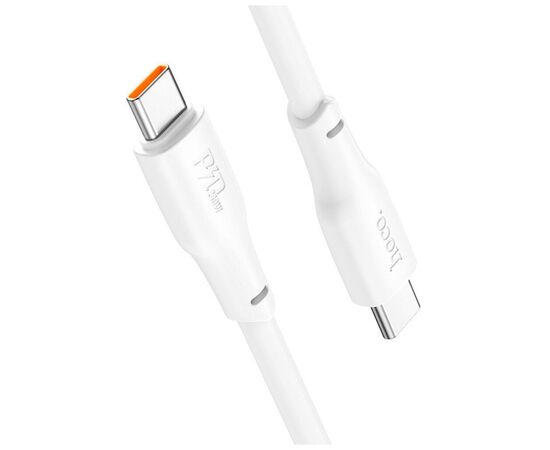 Дата кабель USB-C to USB-C 1.0m 240W TPE X93 white HOCO (6931474790736), изображение 6 Дата кабель USB-C to USB-C 1.0m 240W TPE X93 white HOCO (6931474790736), изображение 6