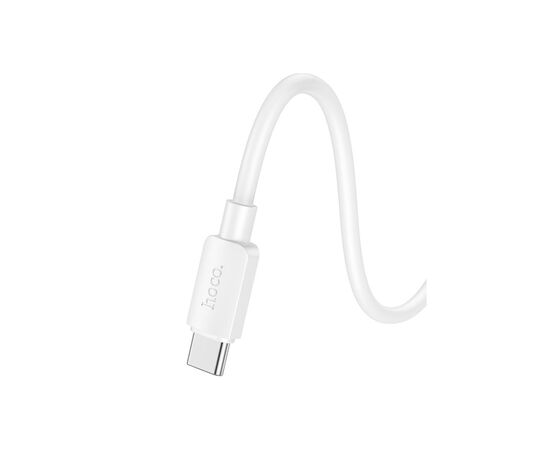 Дата кабель USB 2.0 AM to USB-C 0.25m Hyper 27W X96 white HOCO (6942007609418), изображение 3 Дата кабель USB 2.0 AM to USB-C 0.25m Hyper 27W X96 white HOCO (6942007609418), изображение 3
