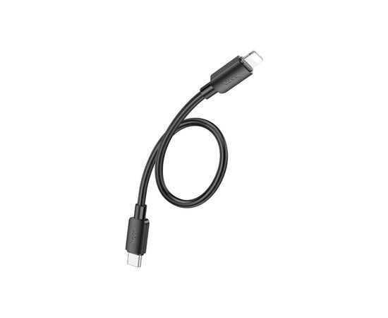 Дата кабель USB-C to Lightning 0.25m Hyper PD X96 black HOCO (6942007609364), изображение 3 Дата кабель USB-C to Lightning 0.25m Hyper PD X96 black HOCO (6942007609364), изображение 3
