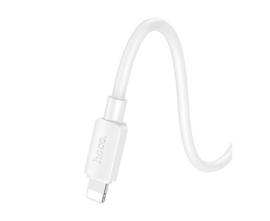 Дата кабель USB-C to Lightning 0.25m Hyper PD X96 white HOCO (6942007609371), изображение 4 Дата кабель USB-C to Lightning 0.25m Hyper PD X96 white HOCO (6942007609371), изображение 4