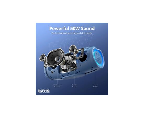Акустическая система Tronsmart Mirtune S100 Blue (1120932), изображение 2 Акустическая система Tronsmart Mirtune S100 Blue (1120932), изображение 2