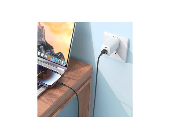 Дата кабель USB 2.0 AM to Lightning 1.0m Lenny silicone BX113 black BOROFONE (6941991115394), изображение 6 Дата кабель USB 2.0 AM to Lightning 1.0m Lenny silicone BX113 black BOROFONE (6941991115394), изображение 6