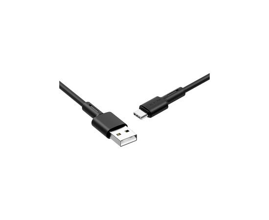 Дата кабель USB 2.0 AM to USB-C 1.0m 3A silicone BX31 black BOROFONE (6931474710390), зображення 2 Дата кабель USB 2.0 AM to USB-C 1.0m 3A silicone BX31 black BOROFONE (6931474710390), зображення 2