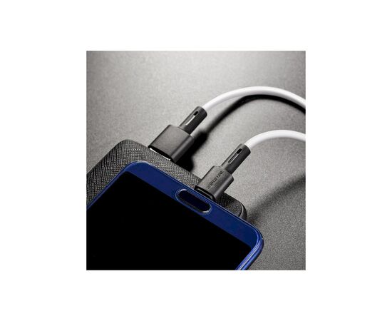 Дата кабель USB 2.0 AM to USB-C 1.0m 3A silicone BX31 white BOROFONE (6931474710406), зображення 5 Дата кабель USB 2.0 AM to USB-C 1.0m 3A silicone BX31 white BOROFONE (6931474710406), зображення 5