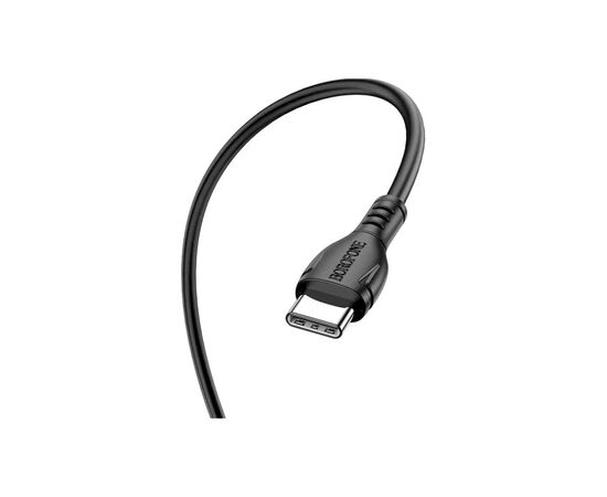 Дата кабель USB-C to USB-C 1.0m 60W Triumph BX51 black BOROFONE (6931474751669), изображение 3 Дата кабель USB-C to USB-C 1.0m 60W Triumph BX51 black BOROFONE (6931474751669), изображение 3