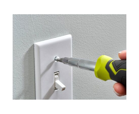 Отвертка Ryobi RHSDM1701, битодержатель 1/4", 100мм, 16 бит, SL, PH, PZ, Torx, кейс (5132006050), изображение 3